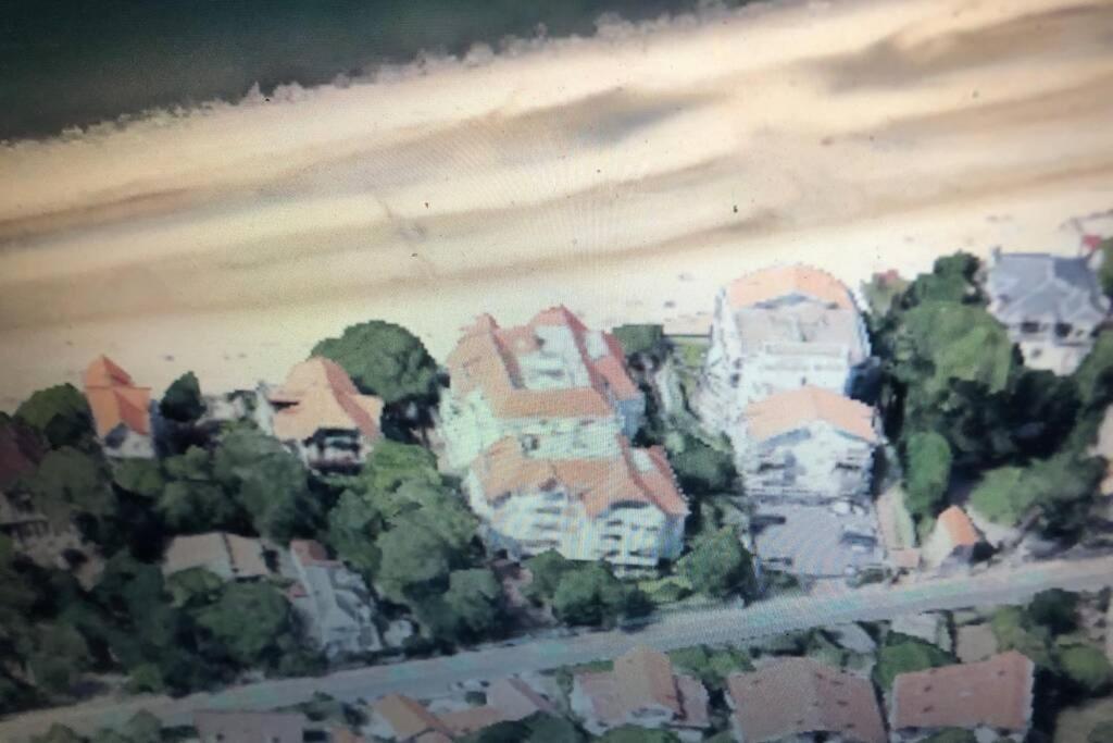 Appart Sur La Plage Pied Dans L Eau Avec Terrasse Jardin Vue Sur Le Bassin Depuis La Terrasse , Parking Arcachon Kültér fotó